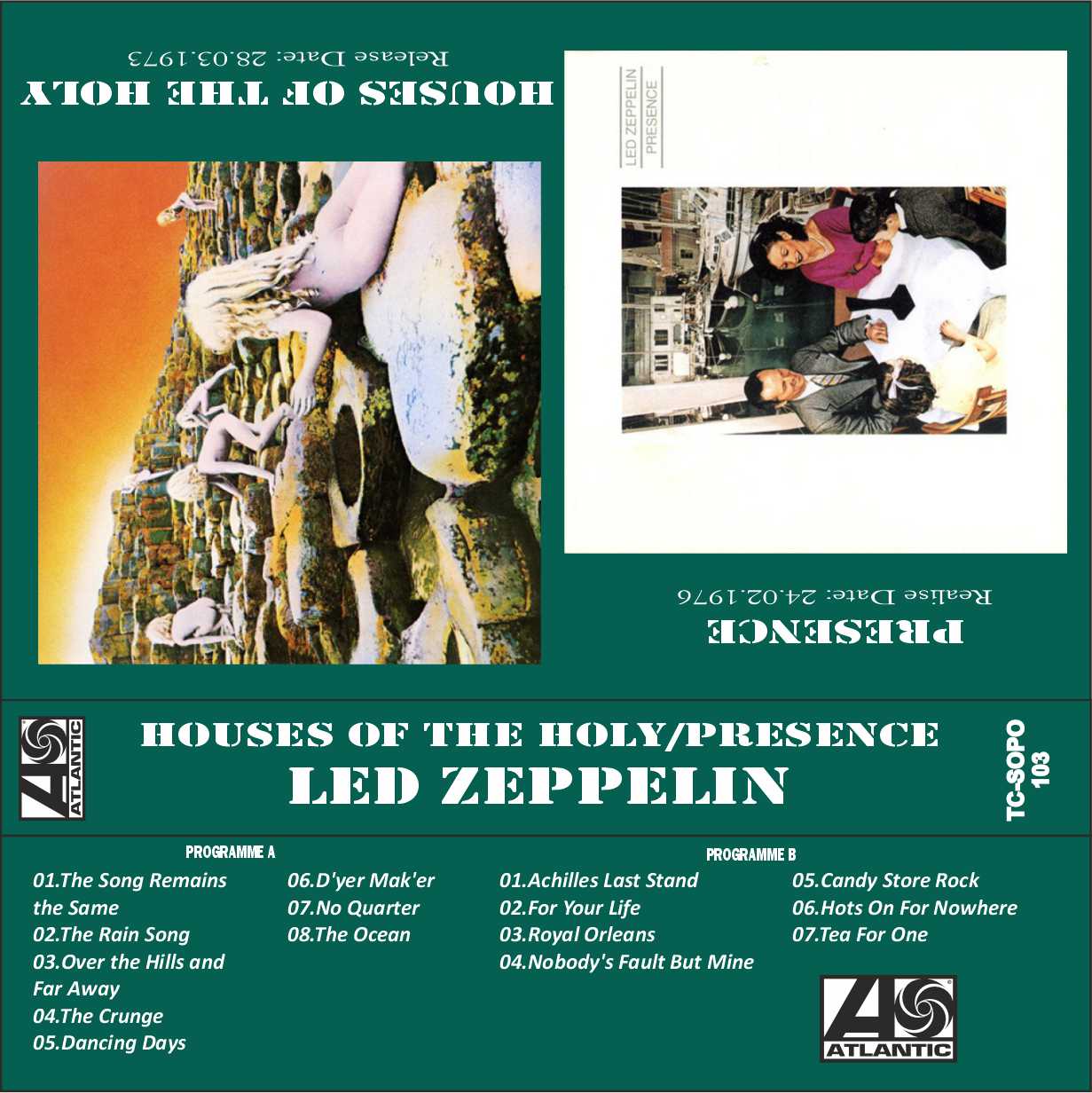 Led Zeppelin Houses- Presens